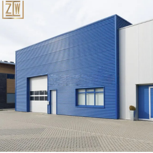 Sẵn Sàng Thực Hiện Hiện Đại Công Nghiệp 1000 Mét Vuông Đúc Sẵn Kết Cấu Thép Nhà Kho Xây Dựng Cho Thực Phẩm Nhà Máy Hội Thảo - Product Image 1