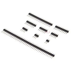 2.54mm 단일 행 남성 2 ~ 40p PCB 보드 핀 커넥터 스트립 핀 헤더 2/<span class=keywords><strong>3</strong></span>/4/5/6/8/10/12/20/40pin 용 <span class=keywords><strong>Arduino</strong></span> - Product Image 2