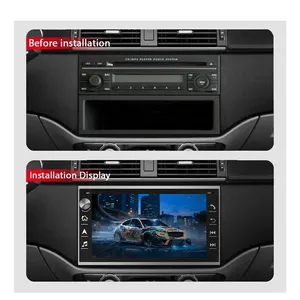 <span class=keywords><strong>Autoradio</strong></span> avec écran tactile de 7 pouces pour VW PASSAT B5 MK4 MK5 SHARAN Jetta <span class=keywords><strong>Polo</strong></span> <span class=keywords><strong>9n</strong></span> TRANSPORT T5 CITI CHICO Android Auto CarPlay HU - Product Image 2