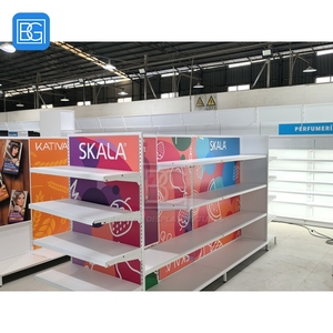 Dernière conception de vitrine en acier inoxydable et verre pour l'aménagement intérieur de magasins, solution de présentation pour la vente au <span class=keywords><strong>d</strong></span>étail, conception de <span class=keywords><strong>magasin</strong></span> de perruques - Product Image 2