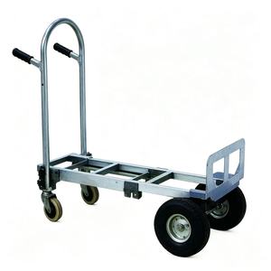 Carretilla Plegable Portátil de Aleación de Aluminio con 6 Ruedas para Subir Escaleras, Carretilla Manual Industrial Resistente para Transporte de Cargas Pesadas - Product Image 2