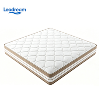 Matelas en mousse à mémoire de forme en gros, tailles Queen et King, ressorts ensachés, compressé, luxe hôtelier, lit souple