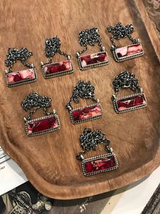 Handmade Sterling Silver Pink Dream and Mojave Turquoise Necklace Artisan Jewelry - Product Image 2