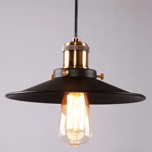 Vintage Zwarte Hanglamp Decoratieve Industriële Hanglampen Voor Thuisbar