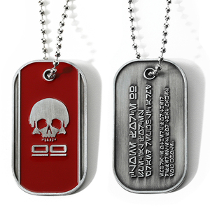 Estilo Retro Cool Hip Hop Mujeres Hombres 2d 3D Aleación de plata antigua Metal Esmalte Etiquetas de perro Fabricante de fábrica Colgante de etiqueta de perro personalizado - Product Image 1