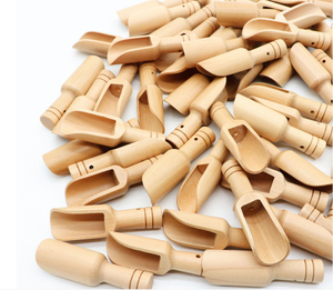 Mini bain japonais en bois, pour <span class=keywords><strong>sel</strong></span>, café, assaisonnement poudre d'épices, cuillère à cuillère - Product Image 2