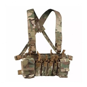 สายรัดอกแบบปรับได้พร้อมกระเป๋าหลายช่องสำหรับกิจกรรมกลางแจ้ง ผลิตภัณฑ์เพื่อความปลอดภัย - Product Image 5