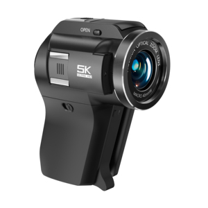 Caméscope vidéo 8K avec zoom numérique 16X 75MP, enregistreur 2-en-1 et vlogging portable pour YouTube V02, capture d'enregistrement vidéo 8K - Product Image 2