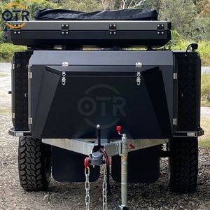 Remolque de viaje todoterreno estándar australiano Pop Top Caravana híbrida con sofá OTRs T11 Campervan Conversión modular - Product Image 5