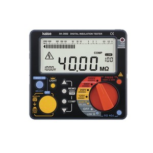 Testeur d'isolation numérique Kaise Sk 3502 1000V, mesureur de résistance haute tension pour tests de sécurité électrique - Product Image 5