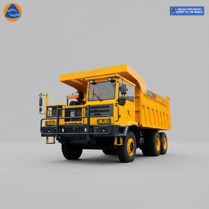 Camion benne minier d'occasion LIUGONG 70 tonnes Euro 5 Diesel 6x4 avec caméra arrière, 351-450 CV, réservoir de 36 m, modèle DW90A-H Weichai FAST 2010 - Product Image 4