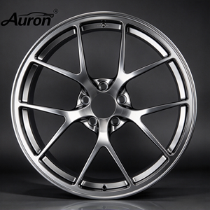 Jante en alliage d'aluminium Auron 5.5x17 17 pouces polie multi-rayons monobloc moulée pour la personnalisation et la mise à niveau des voitures particulières - Product Image 4