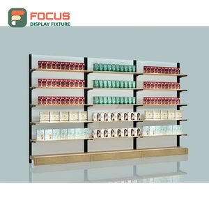 Luxury Human Hair Display Counter Glass Showcase Drawer Integrated Shelf Display Counter Cabinet - Product Image 3