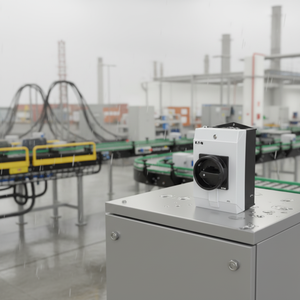 Interruptor Aislador <span class=keywords><strong>EATON</strong></span> <span class=keywords><strong>P1</strong></span>-<span class=keywords><strong>32</strong></span>/I2/SVB-SW 32A, Carcasa de Plástico, 3P, Negro, Manivela Giratoria, Gabinetes de Distribución, Sistemas de Transporte - Product Image 4