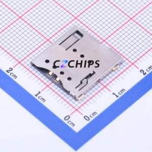 SMO-1560-P7 SIM Card Connector SMD Connector Self-Return Type Micro SIM Card Card Holder 1.5mm - Product Image 1