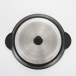 Nueva <span class=keywords><strong>paellera</strong></span> plana de aluminio fundido de 28cm con revestimiento antiadherente - Product Image 3