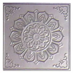 Lotus flower pattern metal ceiling/ Elegant decoration materials