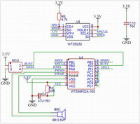 Puces sonores enregistrables pour livres Puce OTA IC Enregistrement de circuit intégré IC de voix Puce sonore enregistrable programmable