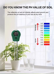 Misuratore 3-in-1 <span class=keywords><strong>di</strong></span> Umidità, Luce Solare e pH del Terreno per Piante da Interno, Fiori e Giardini Idroponici per Uso Domestico - Product Image 2