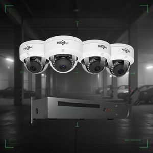 Kit de Sistema de Cámara <span class=keywords><strong>IP</strong></span> Domo POE <span class=keywords><strong>Hiseeu</strong></span> de 5MP con Visión Nocturna, Sensor CMOS, Resistente al Agua para Exteriores, Seguridad para el Hogar, Uso Interior/Exterior - Product Image 5