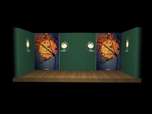 Trung Quốc tùy chỉnh Pop Up EXPO đứng triển lãm thương mại hiển thị ráp trở lại tường hiển thị các tông đứng cho đồ chơi - Product Image 5