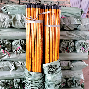 Pellets de madera de eucalipto vietnamita para combustible, con revestimiento de PVC, mango ergonómico de madera, cerdas de Tampico, para uso en muebles de baño. - Product Image 1