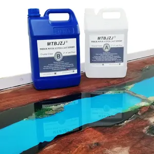 Kristal temiz epoksi reçine cam sıvı 2-4 inç Amazon tedarikçisi epoksi reçine