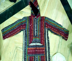 Chaquetas y Sudaderas de Invierno Hechas a Mano con Cierre y Rayas, 100% Algodón, Multicolores, Unisex, Venta al Por Mayor desde India - Product Image 1