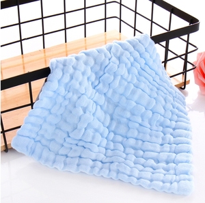100% Cotton Soft and Absorbent Muslin Washcloth Burp <b>Cloth</b> Newborn <b>Face</b> Towel - Product Image 3