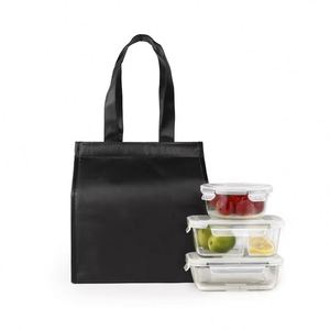 Bolsa Térmica Aislada con Logotipos Personalizados, Bolsa de Polipropileno No Tejido para Entrega de Alimentos, Refrigerador Portátil - Product Image 2