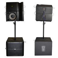 VRXLAP Enceintes Line Array Passives 12 Pouces pour DJ Série R932 800W-3200W Couverture 100x15 Composants Actifs