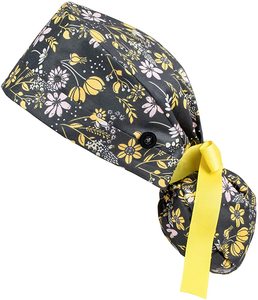Cuffie Chirurgiche <span class=keywords><strong>per</strong></span> Infermieri e Medici, <span class=keywords><strong>per</strong></span> <span class=keywords><strong>Capelli</strong></span> Lunghi o Corti, Cappelli Regolabili con Fiocco <span class=keywords><strong>per</strong></span> Veterinari e Personale Sanitario - Product Image 2