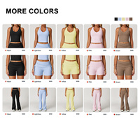 Vêtements de sport pour femmes de haute qualité vêtements de sport vêtements de fitness pour femmes ensemble de yoga vêtements actifs
