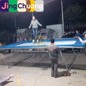 <span class=keywords><strong>Trampoline</strong></span> de sport blanc d'usine, <span class=keywords><strong>trampoline</strong></span> avec filet, <span class=keywords><strong>trampoline</strong></span> de gymnastique acrobatique, accessoires de <span class=keywords><strong>trampoline</strong></span> en filet élastique - Product Image 2