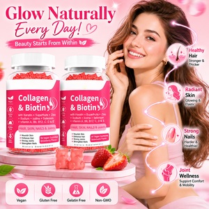 Vente en gros de gommes végétaliennes à marque privée, 60 unités, collagène, biotine, kératine, beauté, nutrition, <span class=keywords><strong>cheveux</strong></span>, peau, <span class=keywords><strong>ongles</strong></span>, soutien articulaire, OEM ODM - Product Image 1
