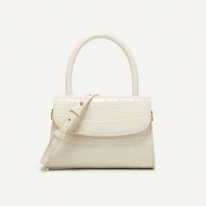 Venta al por mayor nueva moda PU bolso personalizado para las señoras con logotipo personalizado 1-1.9L de capacidad de cierre de botón - Product Image 1