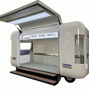 รถพ่วงปาร์ตี้บาร์บีคิวสไตล์เท็กซัส พร้อมเตารมควันแบบออฟเซ็ต ที่เก็บฟืน และตู้เก็บอุ่นอาหารสำหรับเนื้อบริสเก็ตแบบสโลว์คุก - Product Image 4