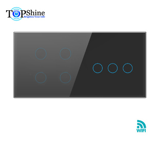 Topshine 147 mét modularized 7 gang thông minh Wifi cảm ứng chuyển đổi với cuộc sống thông minh ứng dụng điều khiển và làm việc với Google nhà - Product Image 3