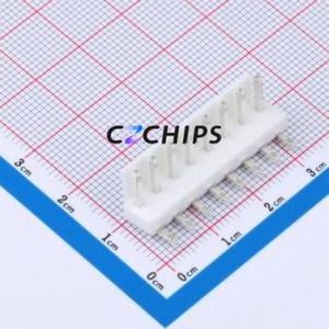 ZX-VH3.96-8PWZ Wire-to-Board Pin Header Bent Lead Through Hole,P=3.96mm Connector 1x8P 3.96mm Right Angle Insert VH - Product Image 1