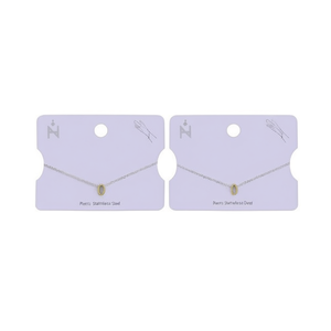 Plusera D Fashion Drop, Joyería Minimalista para Mujer en Acero Inoxidable Chapado en Oro - Product Image 3