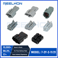 Connecteur automobile étanche 2.0mm mâle-femelle 2-8 broches pour faisceau de capteurs ECU BCM Toyota Honda Nissan, référence 7-2Y-2-11/21