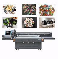 Nouvelle imprimante UV hybride à plat grand format tout-en-un de 2,5 mètres avec tête d'impression CF3R, encre UV, 5 m/h, 1200 dpi