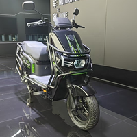 Trottinette électrique M1 avec batterie au lithium, tableau de bord LED, double freinage, moto de livraison urbaine pour coursiers