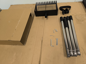 <span class=keywords><strong>Pelle</strong></span> à déchets réglable pour animaux de compagnie et râteau multi-positions pour poulaillers litière pour animaux de compagnie et fermes <span class=keywords><strong>pelle</strong></span> à fumier robuste - Product Image 5