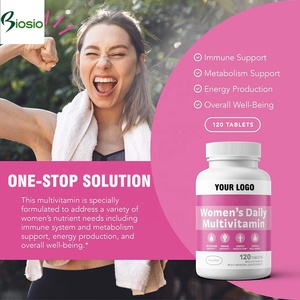 Comprimé de supplément de multivitamines de marque privée OEM pour les femmes saveur de fruit naturel minéraux multivitamines - Product Image 2