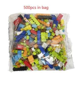 Juego de Bloques de Construcción Clásicos de Plástico, 500/1000 Piezas, Bloques de Juguete DIY, Juego de Bloques de Construcción Básicos Compatibles con las Principales Marcas - Product Image 6