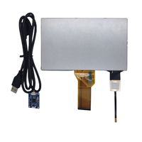 7 אינץ '800 מסך תצוגה ברזולוציה 480 עם ממשק משתמש/rgb + ממשק משתמש/rgb 7 אינץ 'lcd