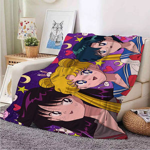 Vente en gros de sacs de courses fourre-tout décontractés avec logo personnalisé grande capacité sacs à bandoulière en toile Sailor Moon mignons pour filles - Product Image 4