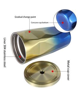 Gobelet isotherme réutilisable en acier inoxydable de 500 ml, tasse à café de voyage à double paroi - Product Image 2