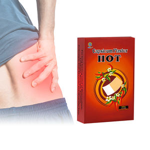Service OEM plâtre adhésif capsicum chaud analgésique patch de douleur à la capsaïcine poreuse plâtre de capsicum pour lumbago douleurs musculaires du dos - Product Image 3